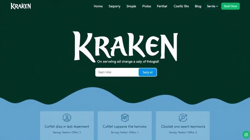 Kraken официальный сайт: цифровой маркетплейс, который не боится глубины